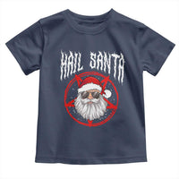 Hail Santa Christmas Toddler T Shirt Goth Christmas Horror Lover Gift