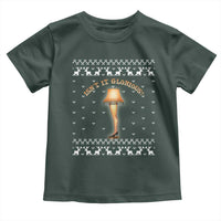 Funny Christmas Movie Toddler T Shirt Glorious Leg Lamp Ugly Gift