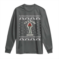 Funny Christmas Movie Long Sleeve Shirt It's A Major Award Leg Lamp Ugly Gift