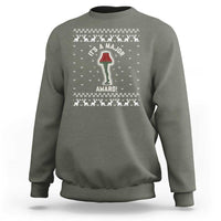Funny Christmas Movie Sweatshirt It's A Major Award Leg Lamp Ugly Gift - Wonder Print Shop