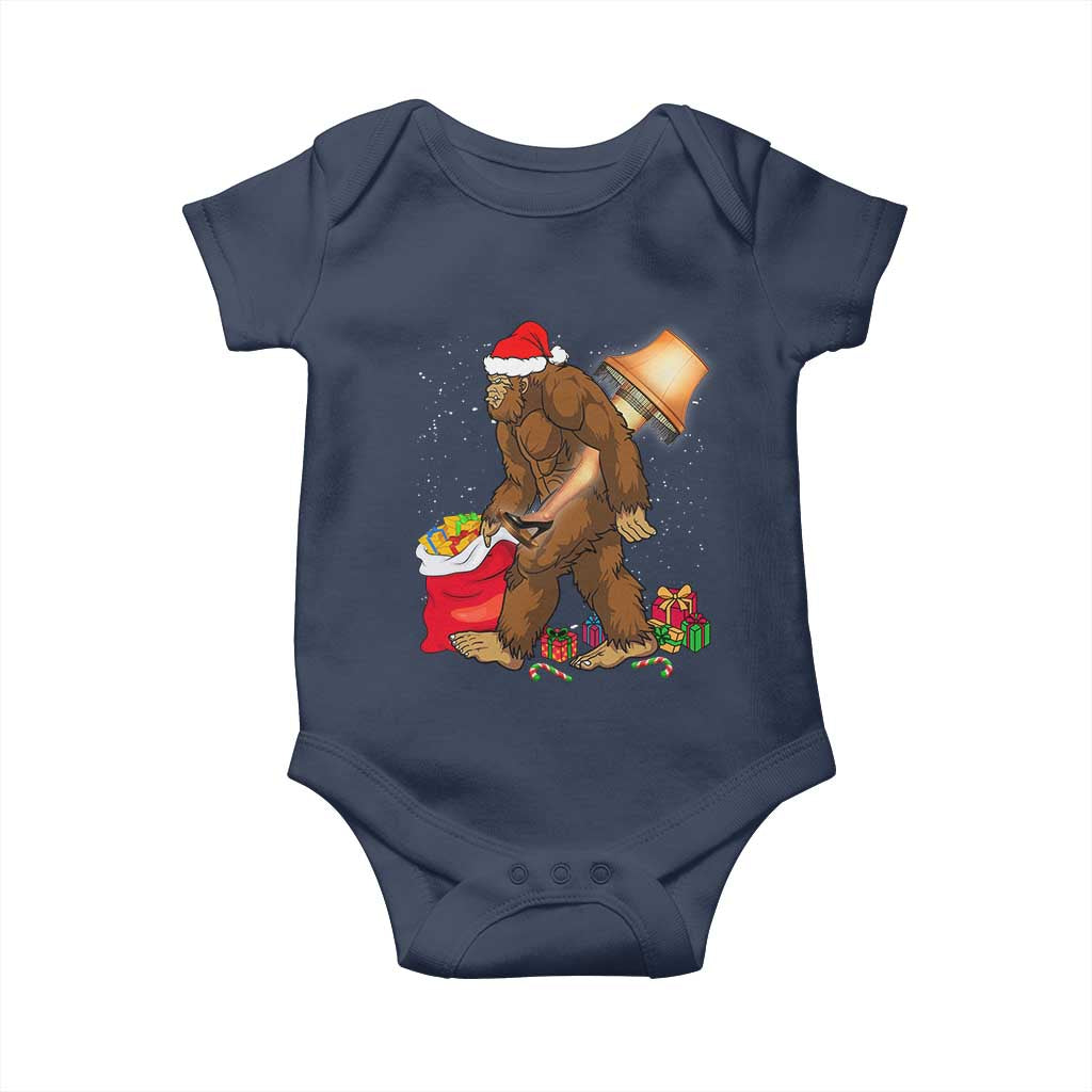 Bigfoot Christmas Baby Onesie Xmas Movie Sasquatch Lovers