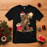 Bigfoot Christmas T Shirt Xmas Movie Sasquatch Lovers - Wonder Print Shop