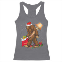 Bigfoot Christmas Racerback Tank Top Xmas Movie Sasquatch Lovers