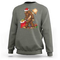 Bigfoot Christmas Sweatshirt Xmas Movie Sasquatch Lovers - Wonder Print Shop