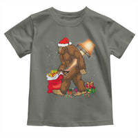 Bigfoot Christmas Toddler T Shirt Xmas Movie Sasquatch Lovers