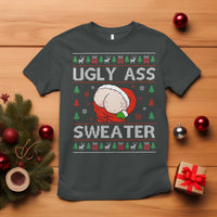 Funny Santa Christmas T Shirt Ugly Ass XMas Elephant Gift for Him - Wonder Print Shop