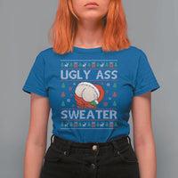 Funny Santa Christmas T Shirt For Women Ugly Ass XMas Elephant Gift for Him - Wonder Print Shop