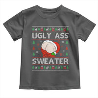 Funny Santa Christmas Toddler T Shirt Ugly Ass XMas Elephant Gift for Him