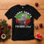 Raccoon Christmas T Shirt Sorry Santa I've Been Feral Retro Xmas Tree - Wonder Print Shop