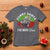 Raccoon Christmas T Shirt Sorry Santa I've Been Feral Retro Xmas Tree - Wonder Print Shop