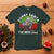 Raccoon Christmas T Shirt Sorry Santa I've Been Feral Retro Xmas Tree - Wonder Print Shop