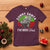 Raccoon Christmas T Shirt Sorry Santa I've Been Feral Retro Xmas Tree - Wonder Print Shop