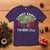 Raccoon Christmas T Shirt Sorry Santa I've Been Feral Retro Xmas Tree - Wonder Print Shop