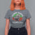 Raccoon Christmas T Shirt For Women Sorry Santa I've Been Feral Retro Xmas Tree - Wonder Print Shop