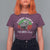 Raccoon Christmas T Shirt For Women Sorry Santa I've Been Feral Retro Xmas Tree - Wonder Print Shop