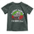Raccoon Christmas Toddler T Shirt Sorry Santa I've Been Feral Retro Xmas Tree