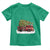 Fire Truck Christmas Toddler T Shirt Fireman Xmas Firefighter - Wonder Print Shop