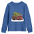 Fire Truck Christmas Youth Sweatshirt Fireman Xmas Firefighter - Wonder Print Shop