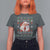 Funny Christmas Santa T Shirt For Women Vintage Santa I Do It For The Ho's Ugly Christmas - Wonder Print Shop