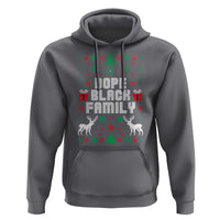 African American Family Christmas Hoodie Dope Black Family Matching Ugly Christmas