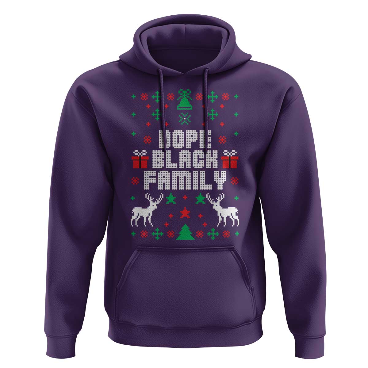 African American Family Christmas Hoodie Dope Black Family Matching Ugly Christmas