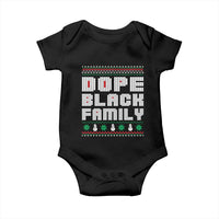 African American Family Christmas Baby Onesie Dope Black Family Matching Ugly Xmas