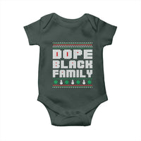 African American Family Christmas Baby Onesie Dope Black Family Matching Ugly Xmas
