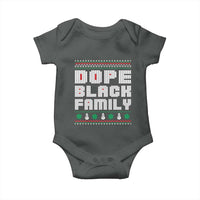 African American Family Christmas Baby Onesie Dope Black Family Matching Ugly Xmas