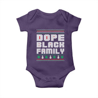 African American Family Christmas Baby Onesie Dope Black Family Matching Ugly Xmas