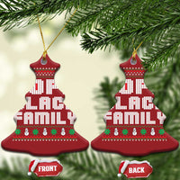 African American Family Christmas Ornament Dope Black Family Matching Ugly Xmas - Wonder Print Shop