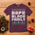 African American Family Christmas T Shirt Dope Black Family Matching Ugly Xmas - Wonder Print Shop