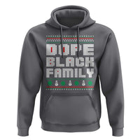 African American Family Christmas Hoodie Dope Black Family Matching Ugly Xmas