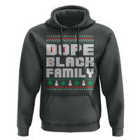 African American Family Christmas Hoodie Dope Black Family Matching Ugly Xmas
