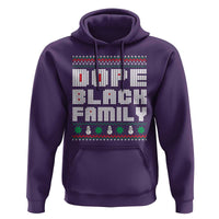 African American Family Christmas Hoodie Dope Black Family Matching Ugly Xmas