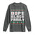 African American Family Christmas Long Sleeve Shirt Dope Black Family Matching Ugly Xmas