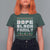 African American Family Christmas T Shirt For Women Dope Black Family Matching Ugly Xmas - Wonder Print Shop