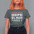 African American Family Christmas T Shirt For Women Dope Black Family Matching Ugly Xmas - Wonder Print Shop