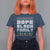 African American Family Christmas T Shirt For Women Dope Black Family Matching Ugly Xmas - Wonder Print Shop