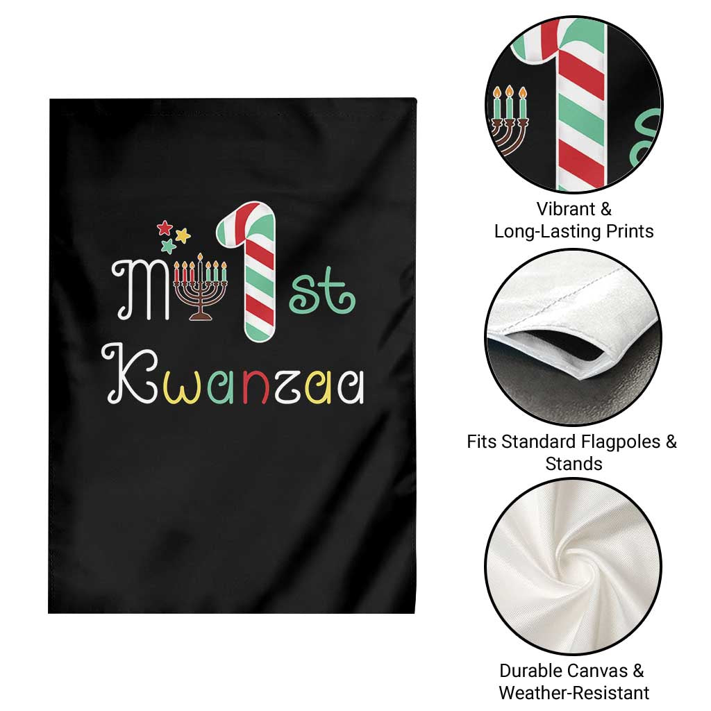 My 1st Kwanzaa Garden Flag Babys First Kwanzaa Kinara Gift