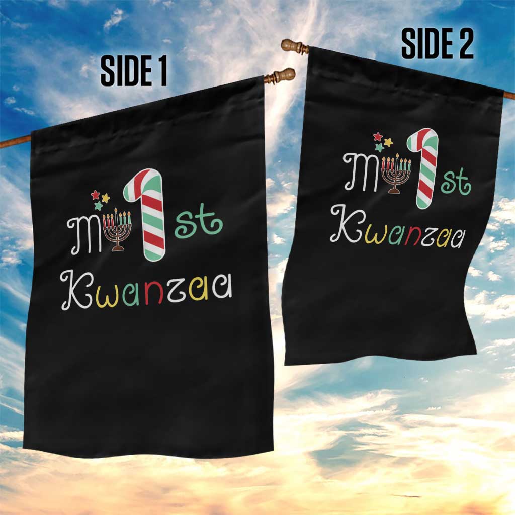 My 1st Kwanzaa Garden Flag Babys First Kwanzaa Kinara Gift