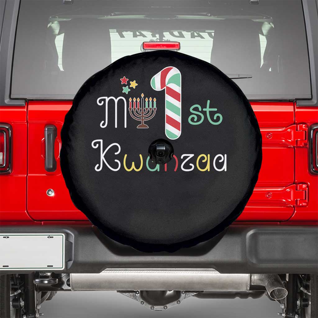 My 1st Kwanzaa Spare Tire Cover Babys First Kwanzaa Kinara Gift