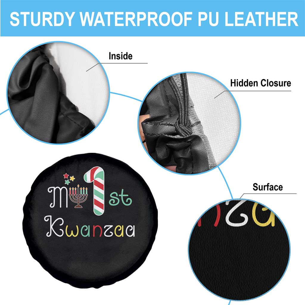 My 1st Kwanzaa Spare Tire Cover Babys First Kwanzaa Kinara Gift