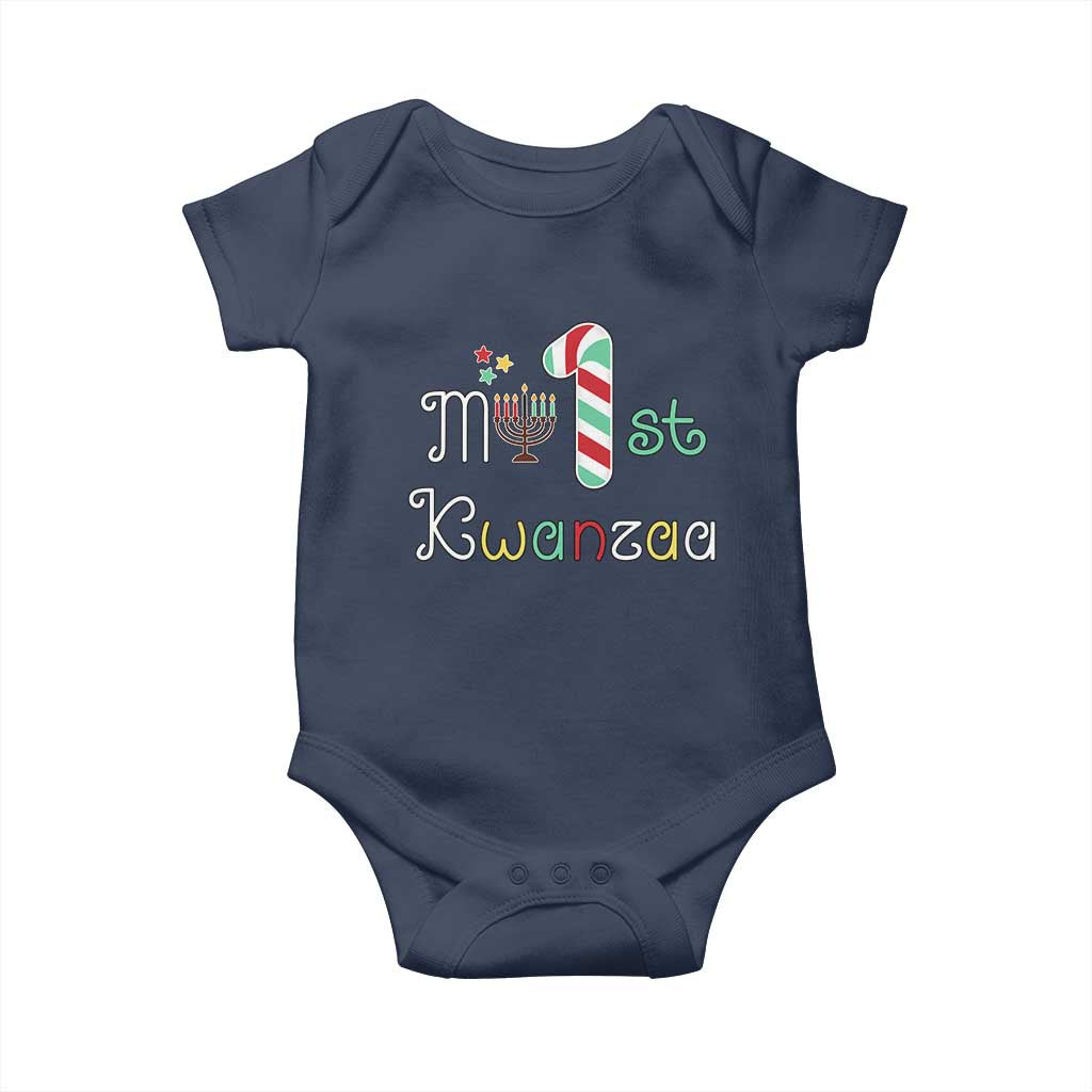 My 1st Kwanzaa Baby Onesie Babys First Kwanzaa Kinara Gift