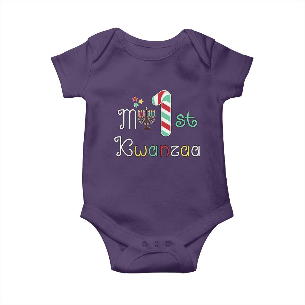 My 1st Kwanzaa Baby Onesie Babys First Kwanzaa Kinara Gift