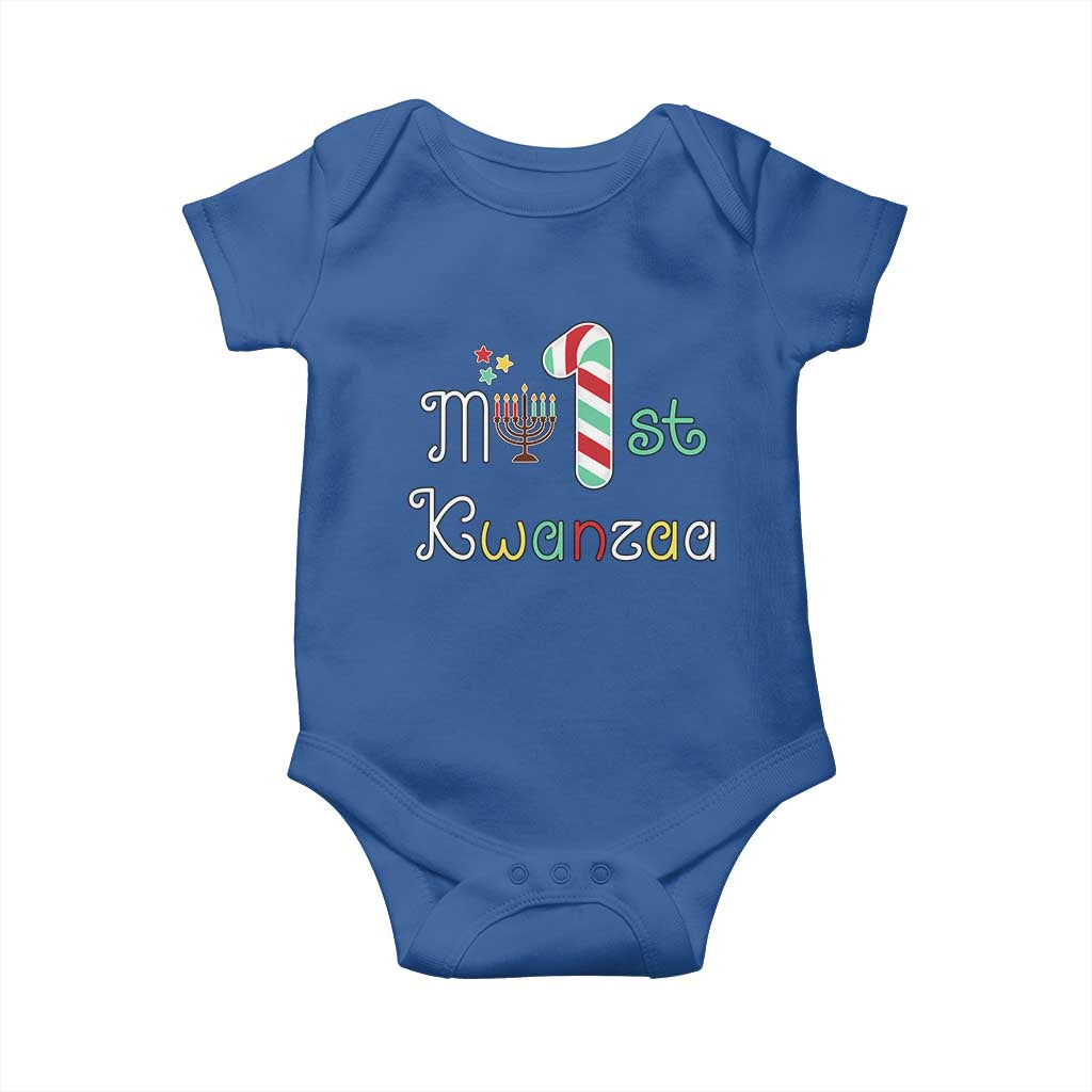 My 1st Kwanzaa Baby Onesie Babys First Kwanzaa Kinara Gift