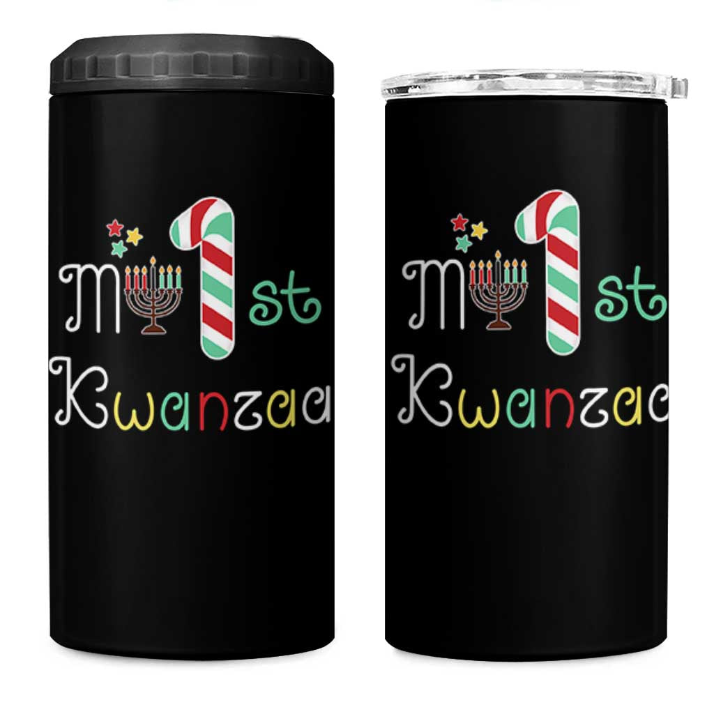 My 1st Kwanzaa 4 in 1 Can Cooler Tumbler Babys First Kwanzaa Kinara Gift