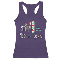 My 1st Kwanzaa Racerback Tank Top Babys First Kwanzaa Kinara Gift