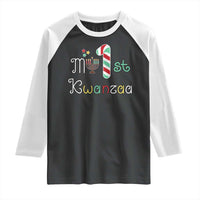 My 1st Kwanzaa Raglan Shirt Babys First Kwanzaa Kinara Gift