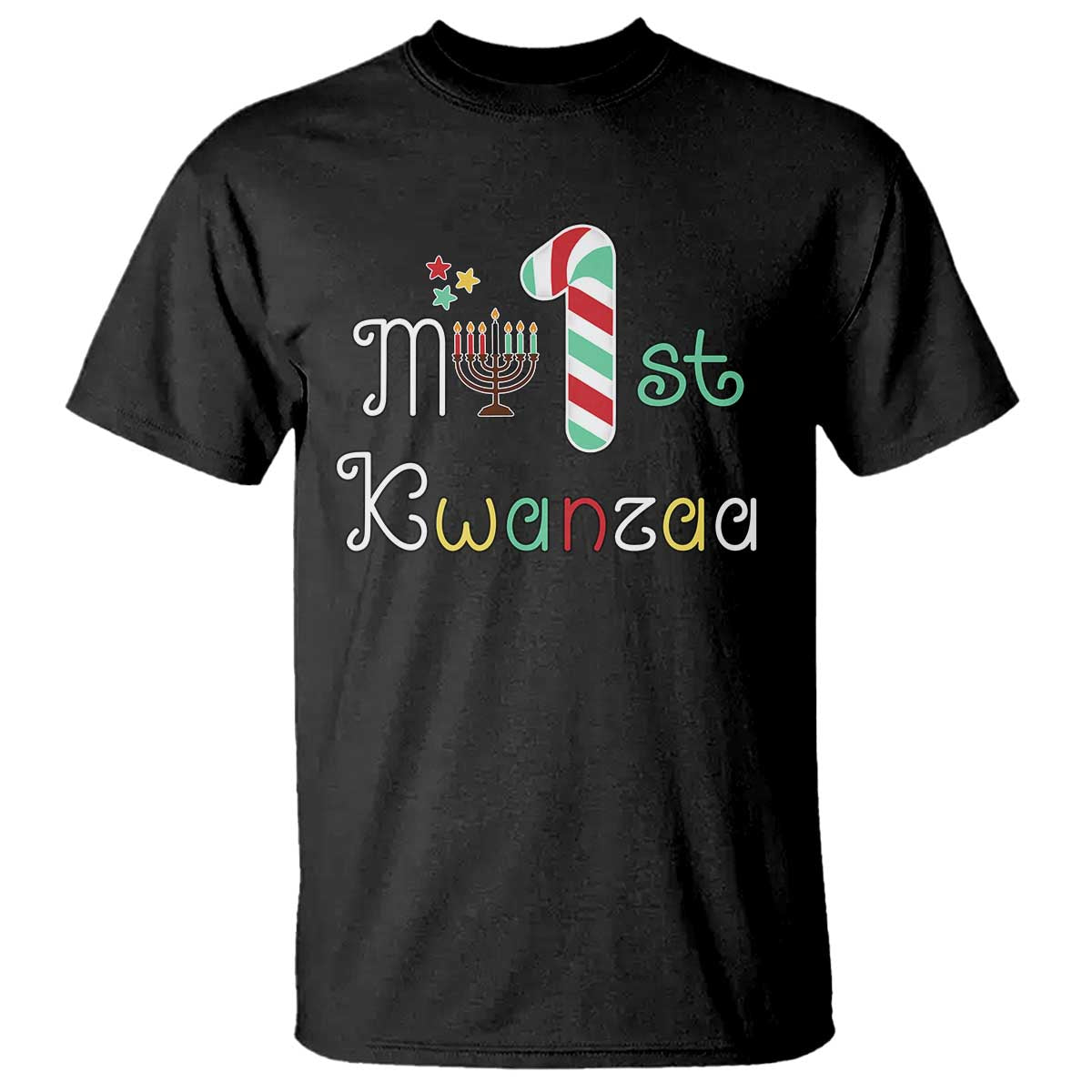 My 1st Kwanzaa T Shirt Babys First Kwanzaa Kinara Gift
