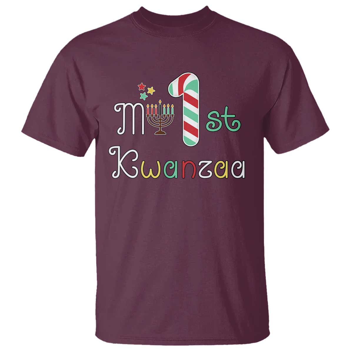 My 1st Kwanzaa T Shirt Babys First Kwanzaa Kinara Gift
